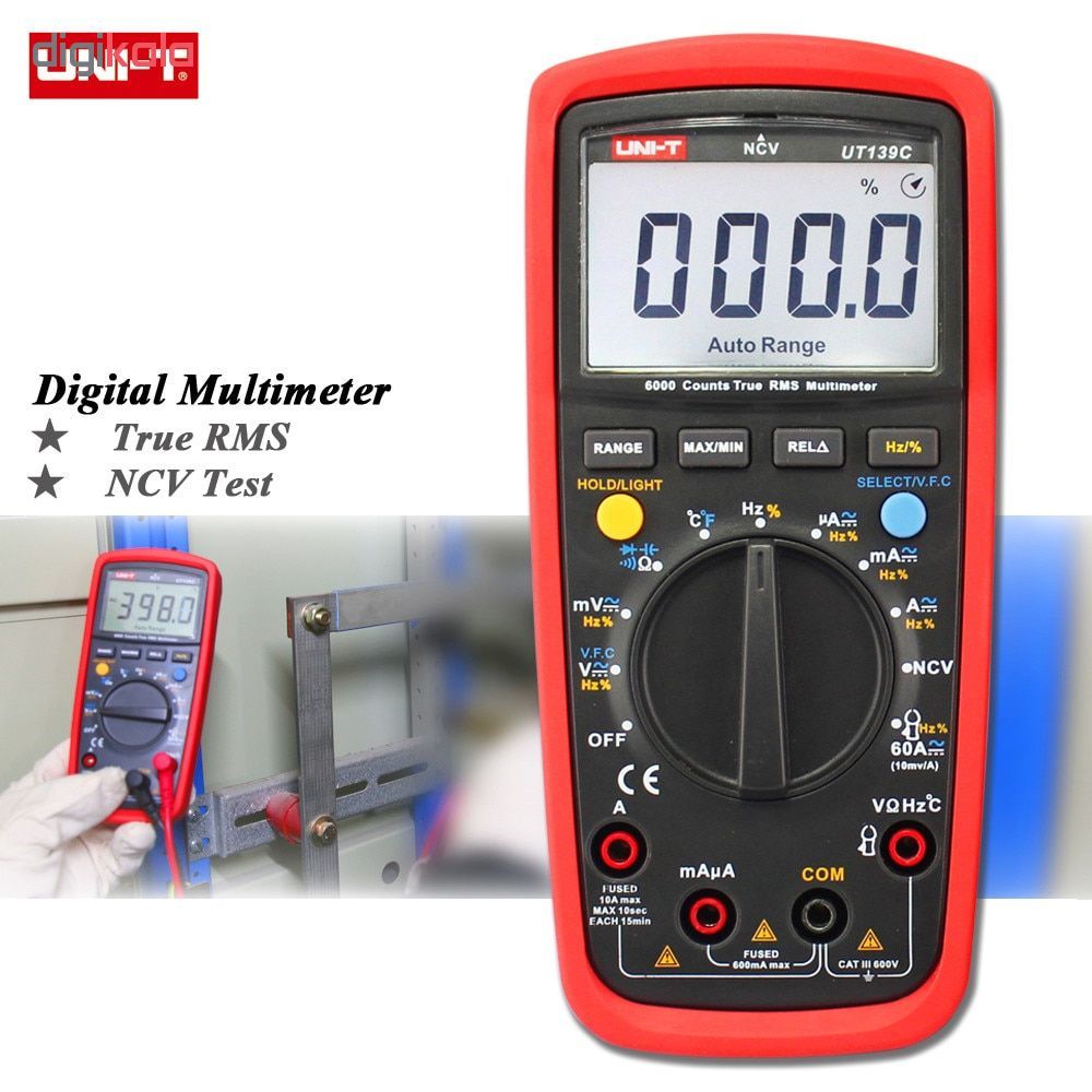 مولتی متر دیجیتال یونی-تی مدل ut139c main 1 7