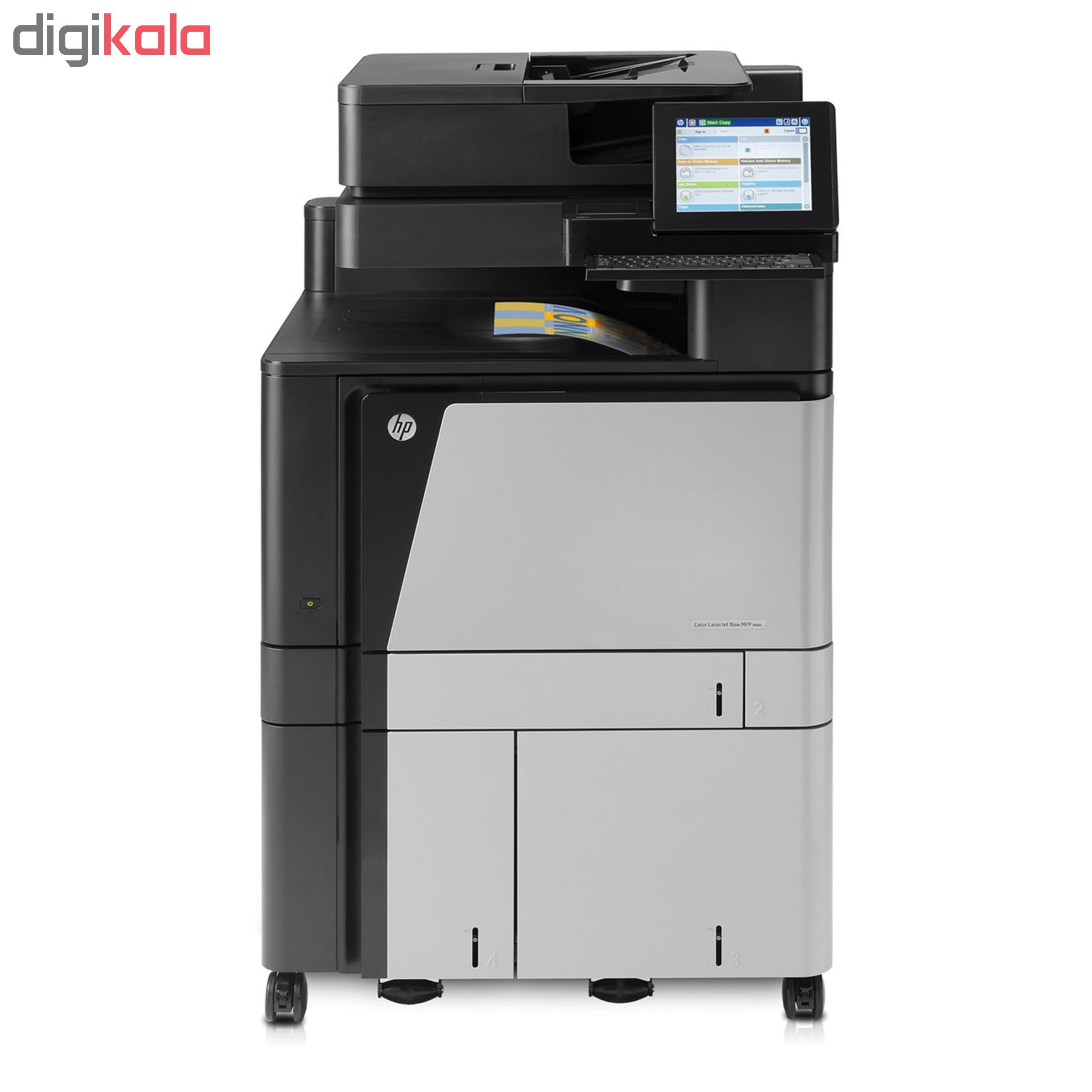 پرینتر لیزری اچ پی مدل +LaserJet Enterprise flow M880z