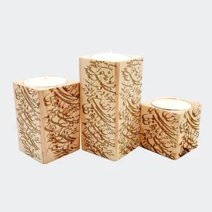 جاشمعی بنی دکو طرح سیاه مشق کد 010 مجموعه 3 عددی