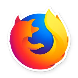 Wensoni FireFox Logo Sticker