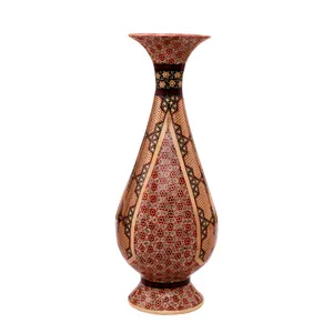 گلدان خاتم کاری کد 751