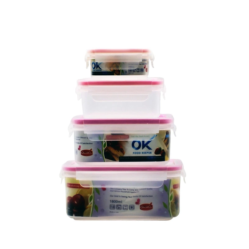 ظرف نگهدارنده مدل oK-1000 مجموعه چهار عددی