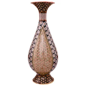 گلدان خاتم کاری کد 764