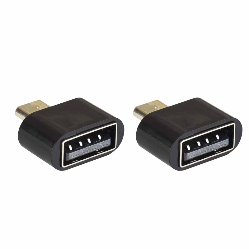 مبدل OTG microUSB پرشین کت مدل PC-OT بسته 2 عددی