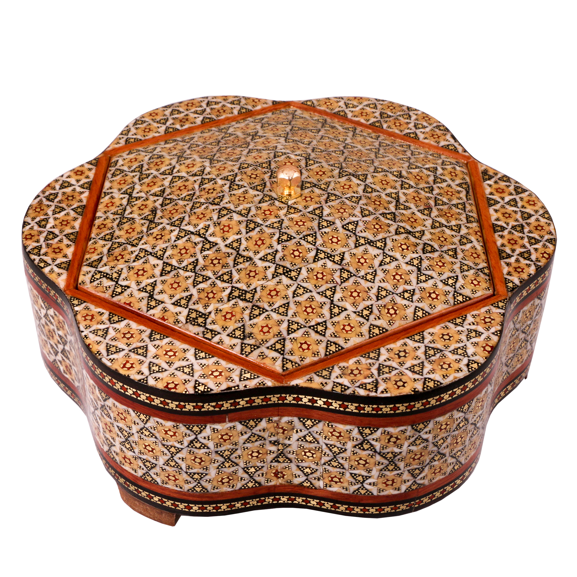 شکلات خوری خاتم کاری کد 766