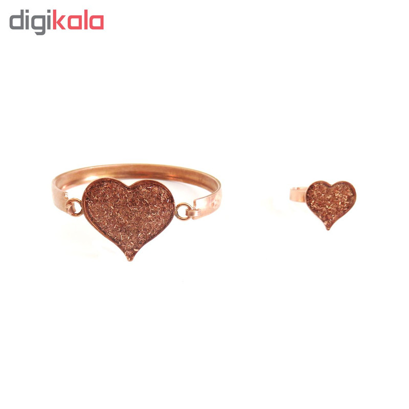 نیم ست زنانه مدل قلب کد 1006 نیم ست زنانه مدل قلب کد 1006