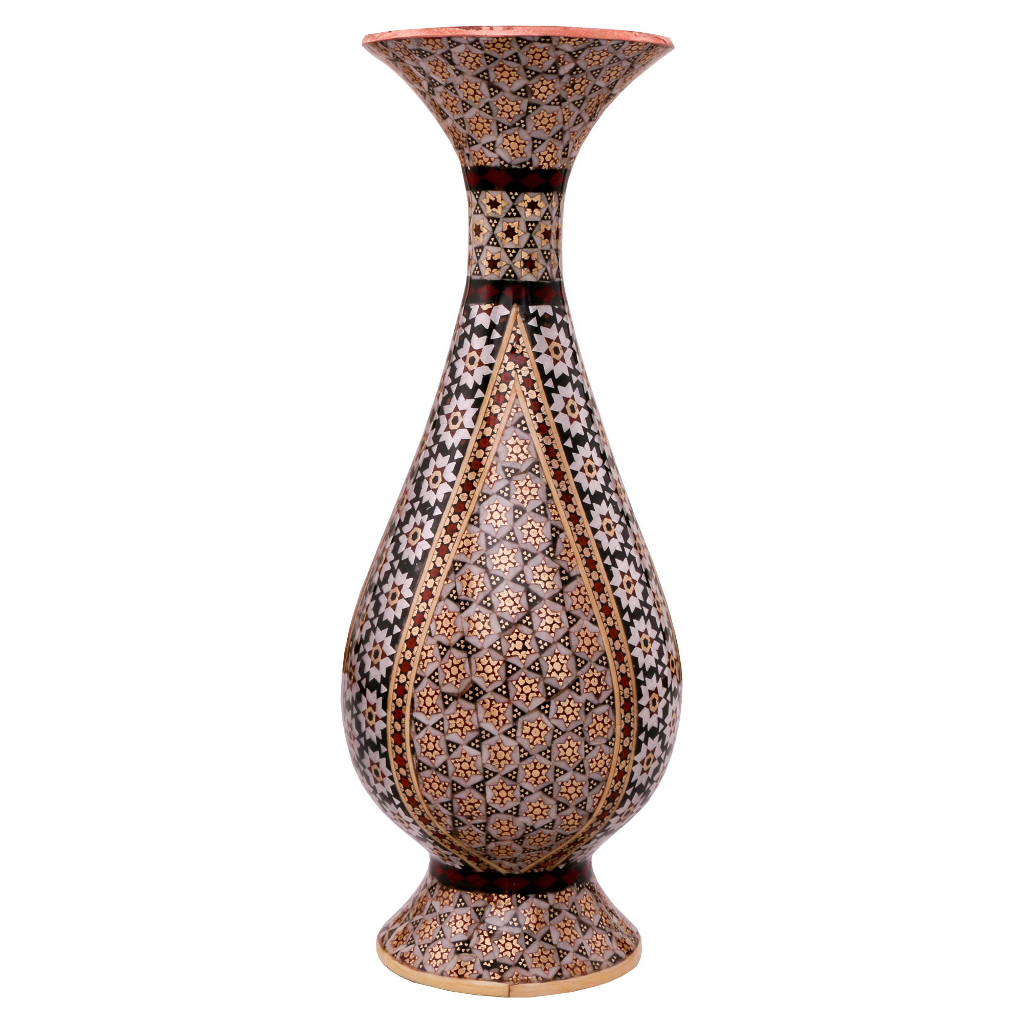 گلدان خاتم کاری کد 752