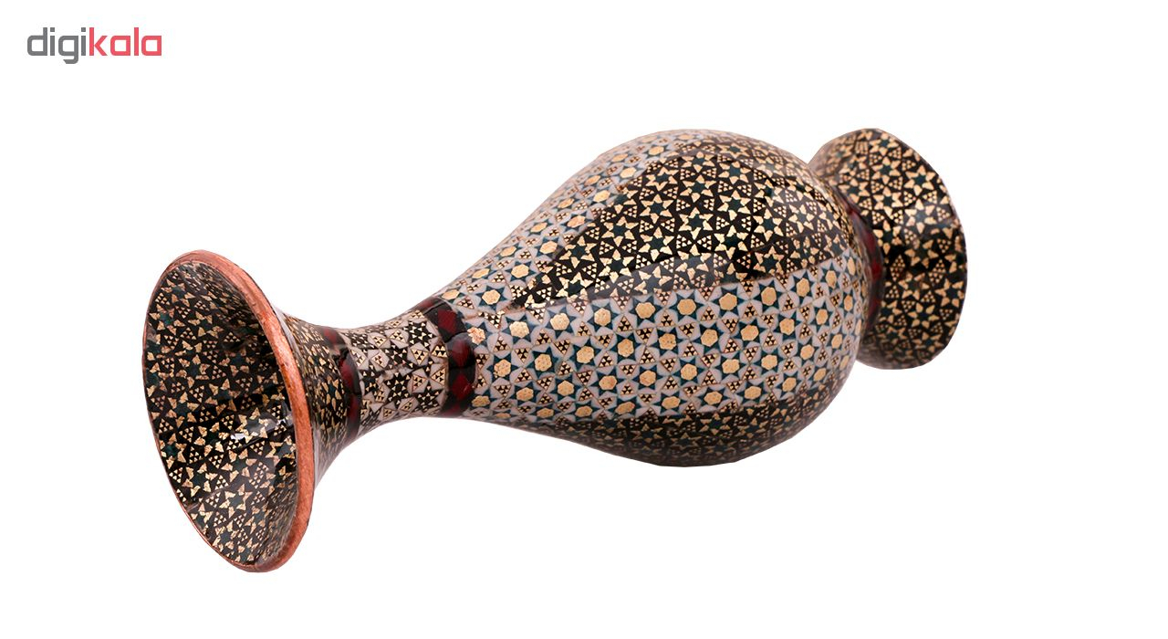 گلدان خاتم کاری کد 757