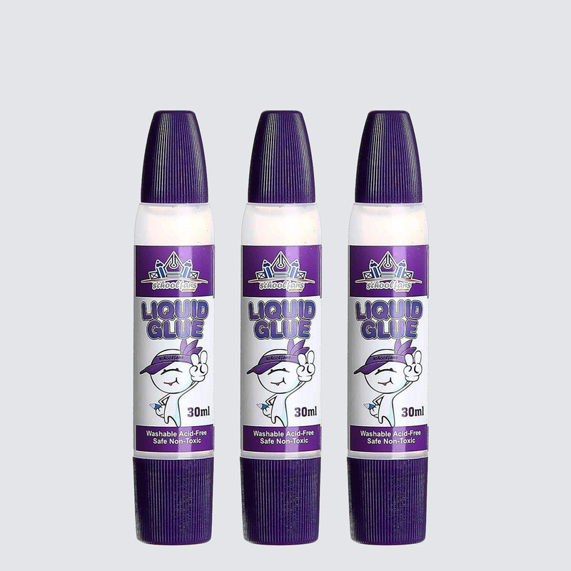  چسب مایع اسکول فنس مدل 9262 بسته 3 عددی