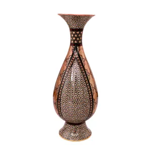 گلدان خاتم کاری کد 763