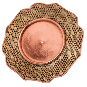 بشقاب خاتم کاری کد 775