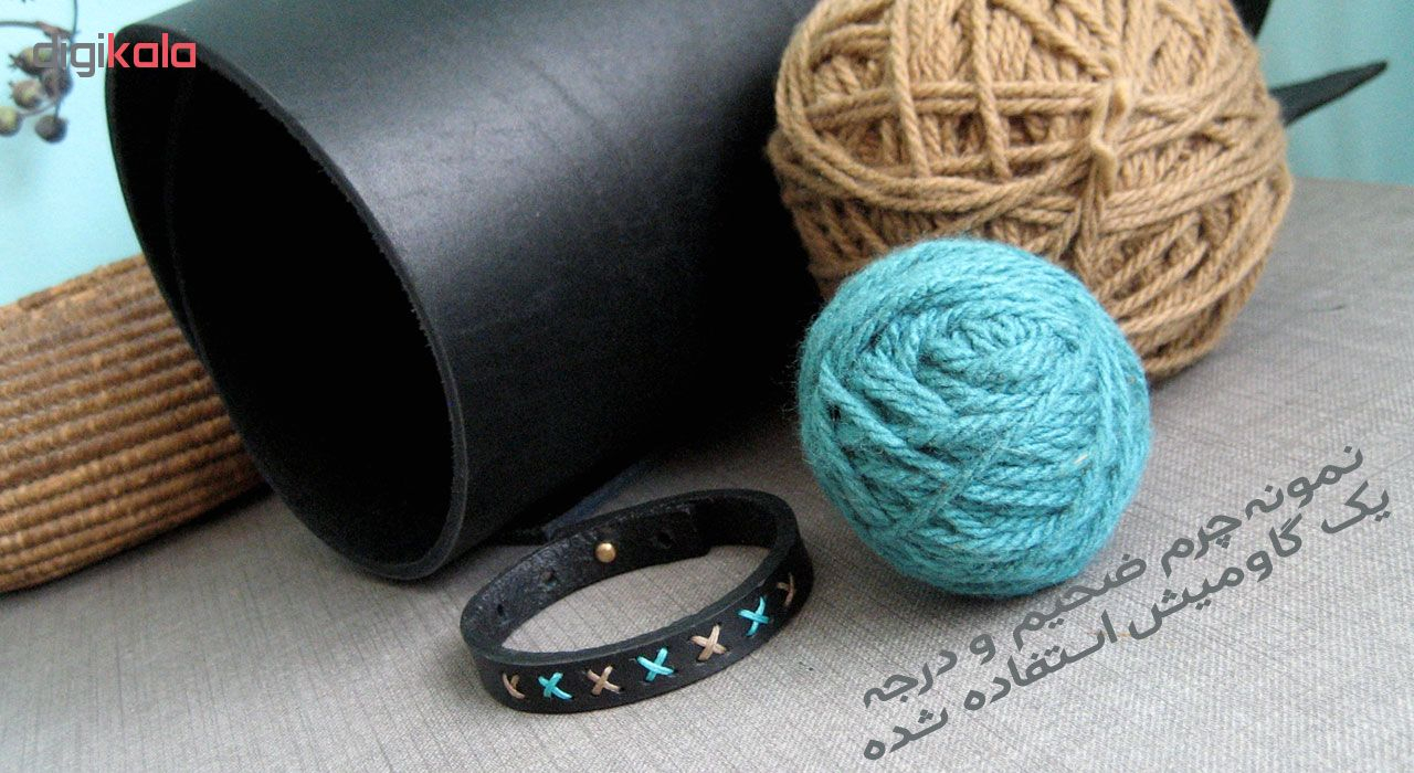 دستبند چرم دانوب مدل بوفالو کد 006