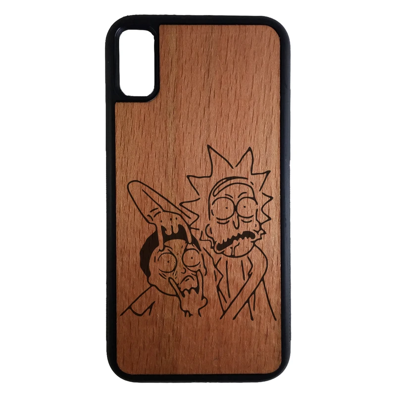 کاور طرح ریک و مورتی کد 110541094312 مناسب برای گوشی موبایل اپل iPhone Xs max