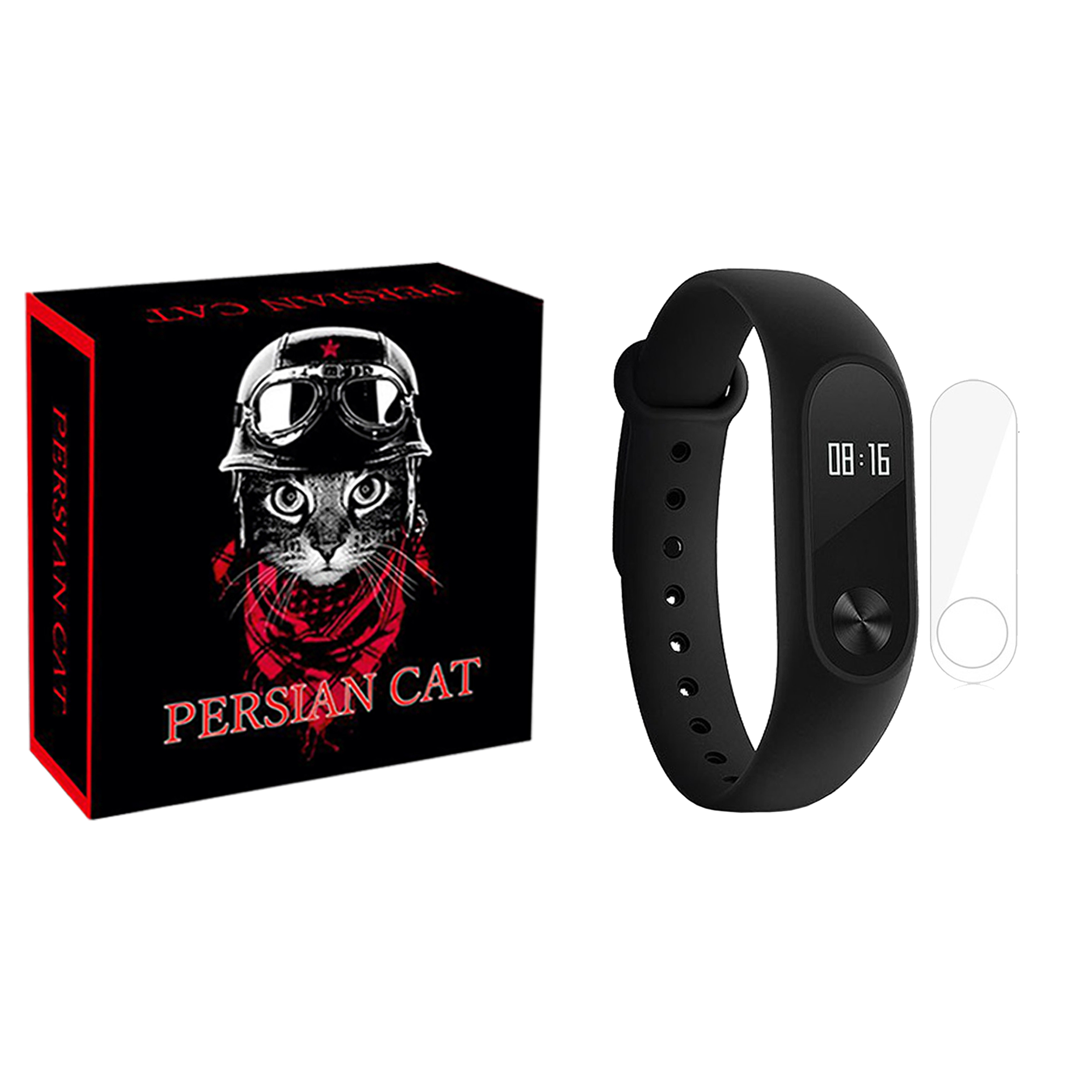 محافظ صفحه نمایش پرشین کت مدل PCM مناسب برای مچ بند هوشمند شیائومی Mi Band 2