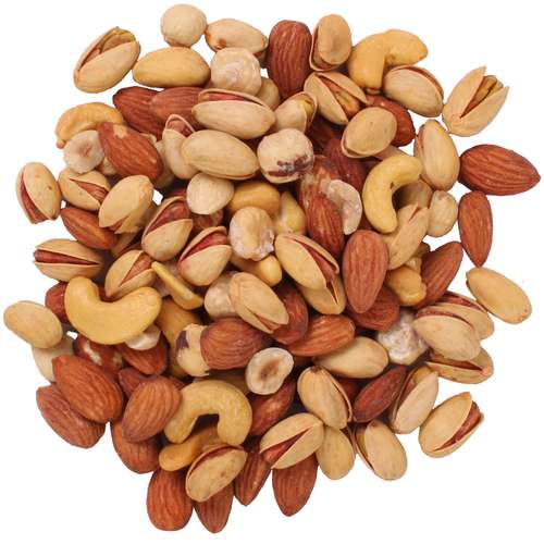 آجیل چهار قلم شور فله مقدار 500 گرم