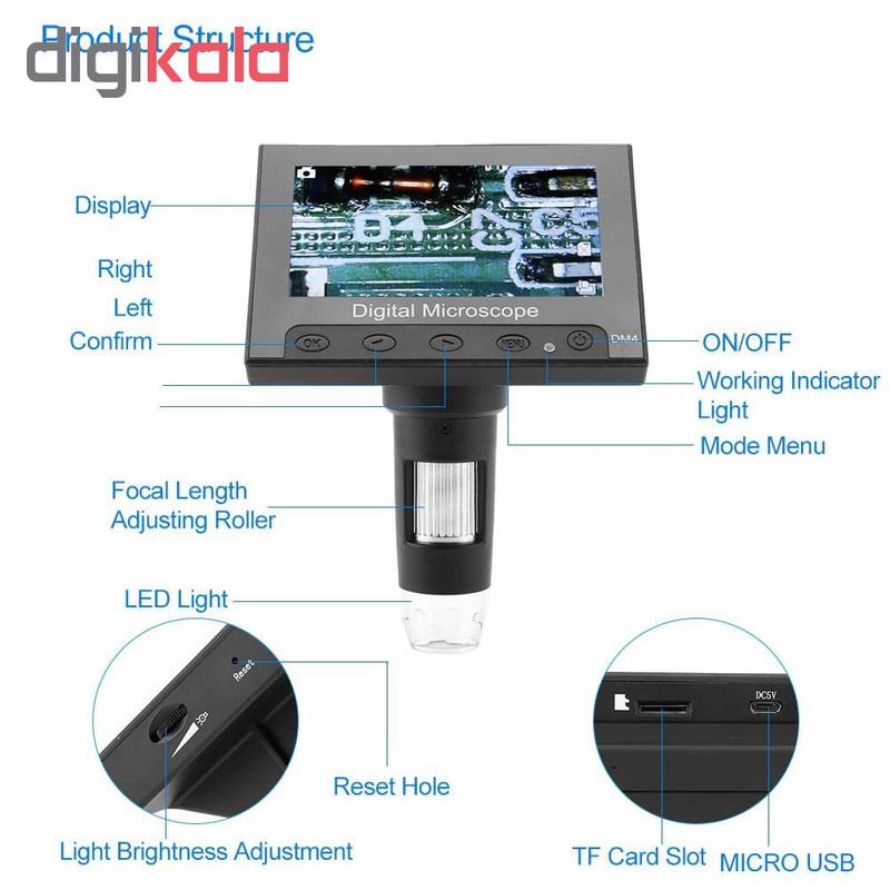 میکروسکوپ دیجیتال مدل DM4