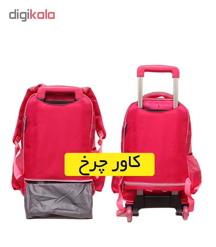 کوله پشتی کد 576-mi به همراه کیف غذا