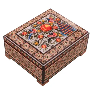 جعبه جواهرات خاتم کاری کد 853