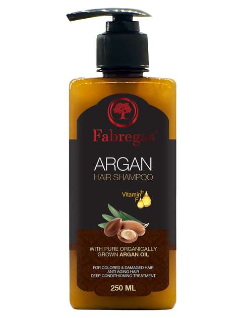 شامپو مو فابریگاس مدل Argan حجم 250 میلی لیتر