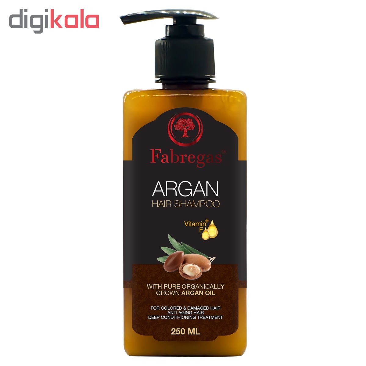 شامپو مو فابریگاس مدل Argan حجم 250 میلی لیتر -  - 2