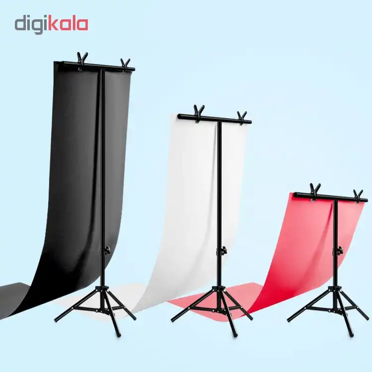 سه پایه فون عکاسی کد T804 به همراه فون عکاسی مدل BG-1 مجموعه سه عددی