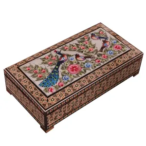 جعبه جواهرات خاتم کاری کد 860