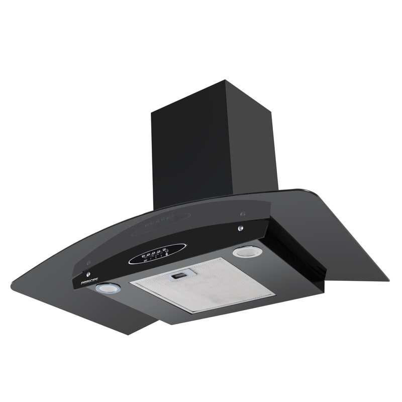 هود شومینه ایی پرنسیپ مدل H706 سایز 90