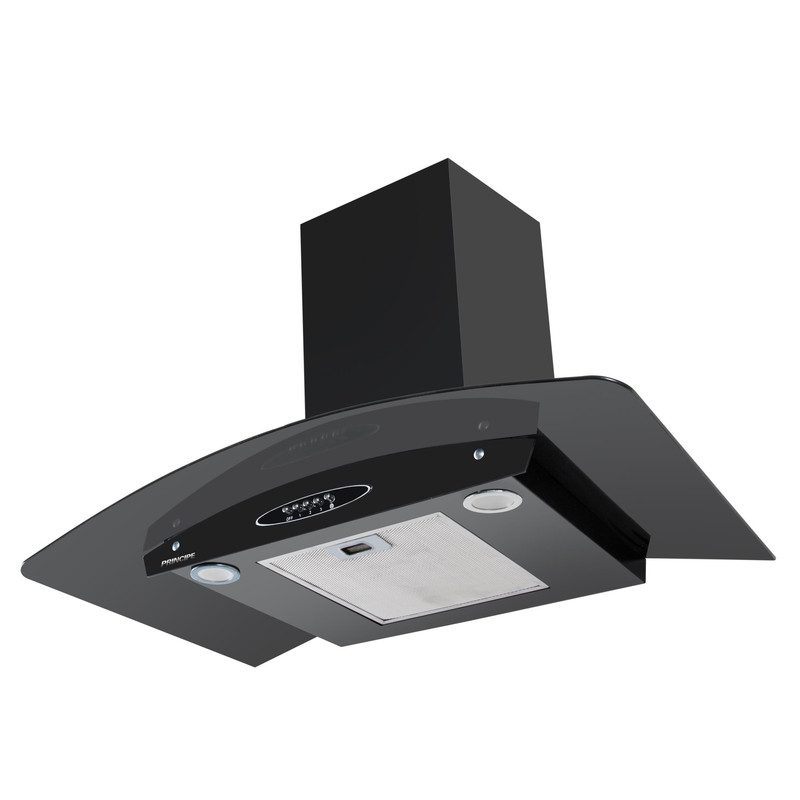 هود شومینه ایی پرنسیپ مدل H706 سایز 90