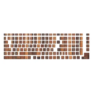 برچسب حروف فارسی کیبورد طرح چوب کد 11