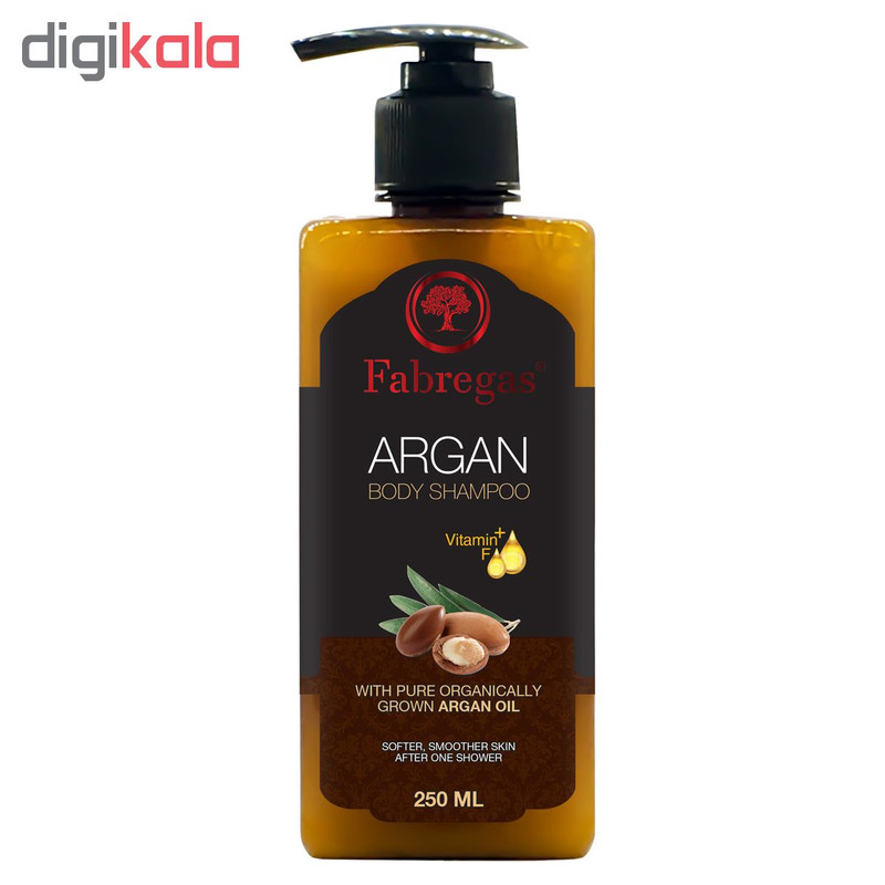 شامپو بدن فابریگاس مدل Argan حجم 250 میلی لیتر