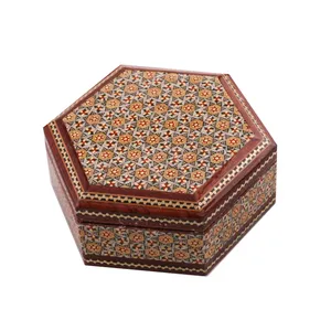 جعبه جواهرات خاتم کاری کد 880