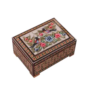 جعبه جواهرات خاتم کاری کد 882