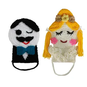 لیف طرح عروس و داماد مجموعه 2 عددی