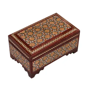 جعبه جواهرات خاتم کاری کد 873