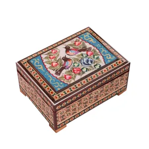 جعبه جواهرات خاتم کاری کد 884