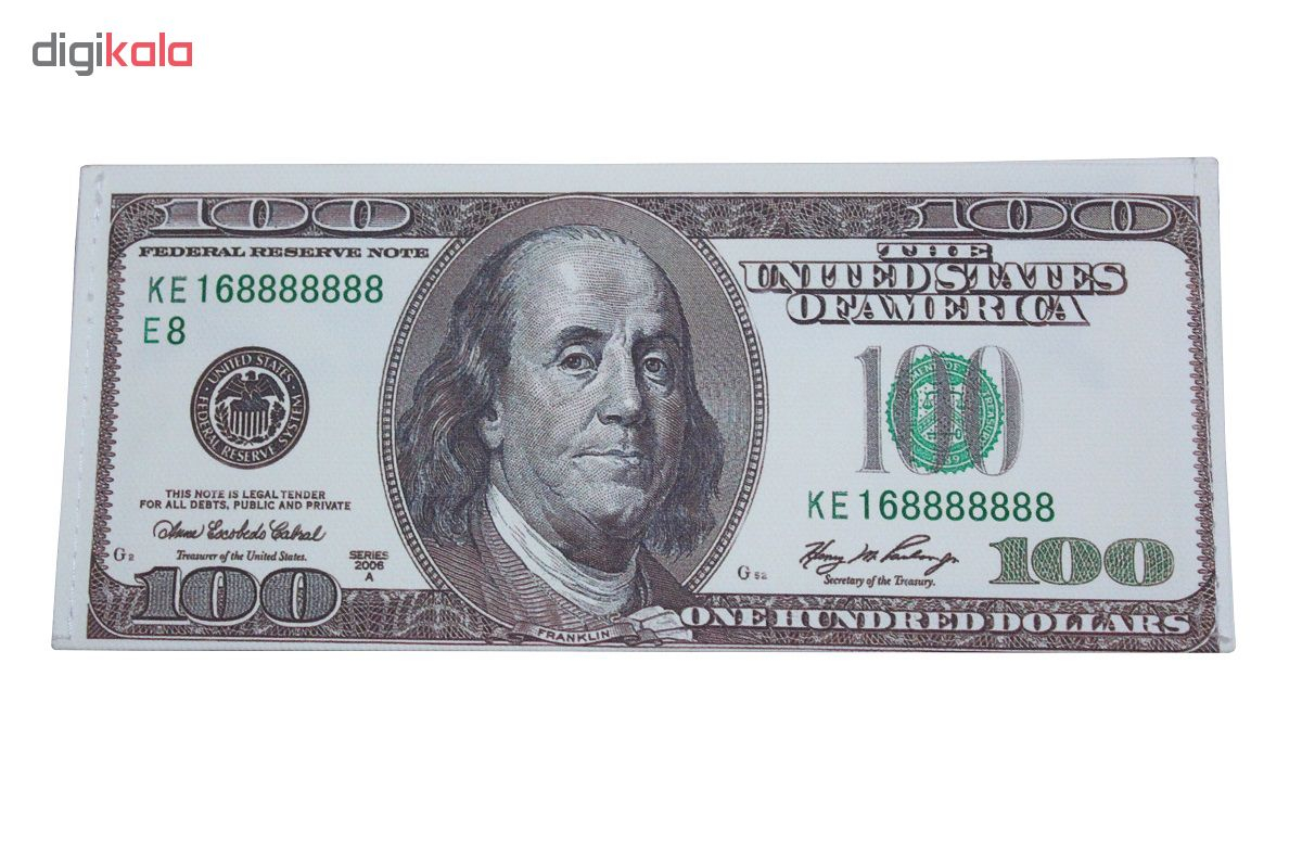کیف پول مردانه طرح 100 دلاری کد TB 10