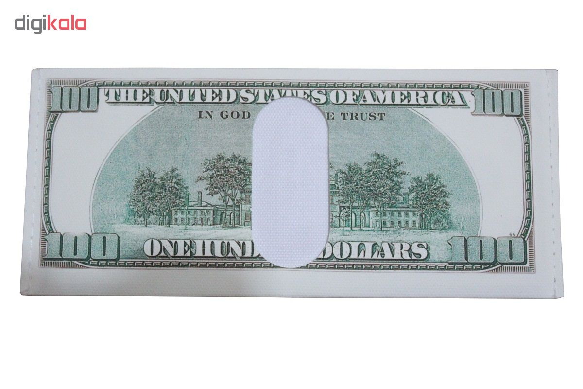 کیف پول مردانه طرح 100 دلاری کد TB 10