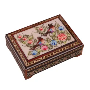 جعبه جواهرات خاتم کاری کد 877