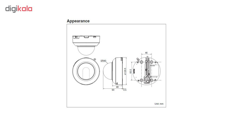 دوربین مداربسته آنالوگ پاناسونیک  مدل WV-CF364E