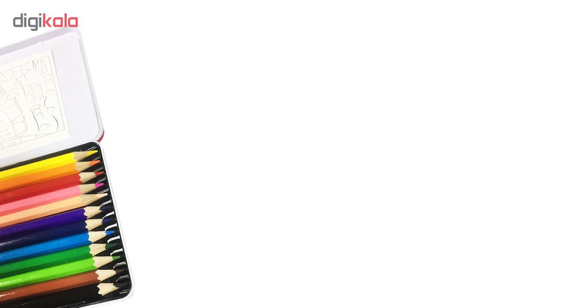 مداد رنگی 12 رنگ اونر کد 141712-kind-ogre