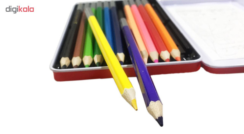 مداد رنگی 12 رنگ اونر کد 141712-kind-ogre