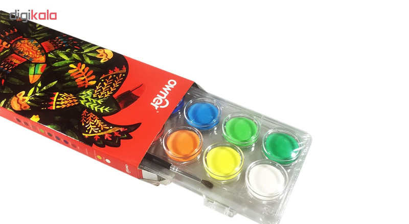 آبرنگ 12 رنگ اونر کد 513912-parrots