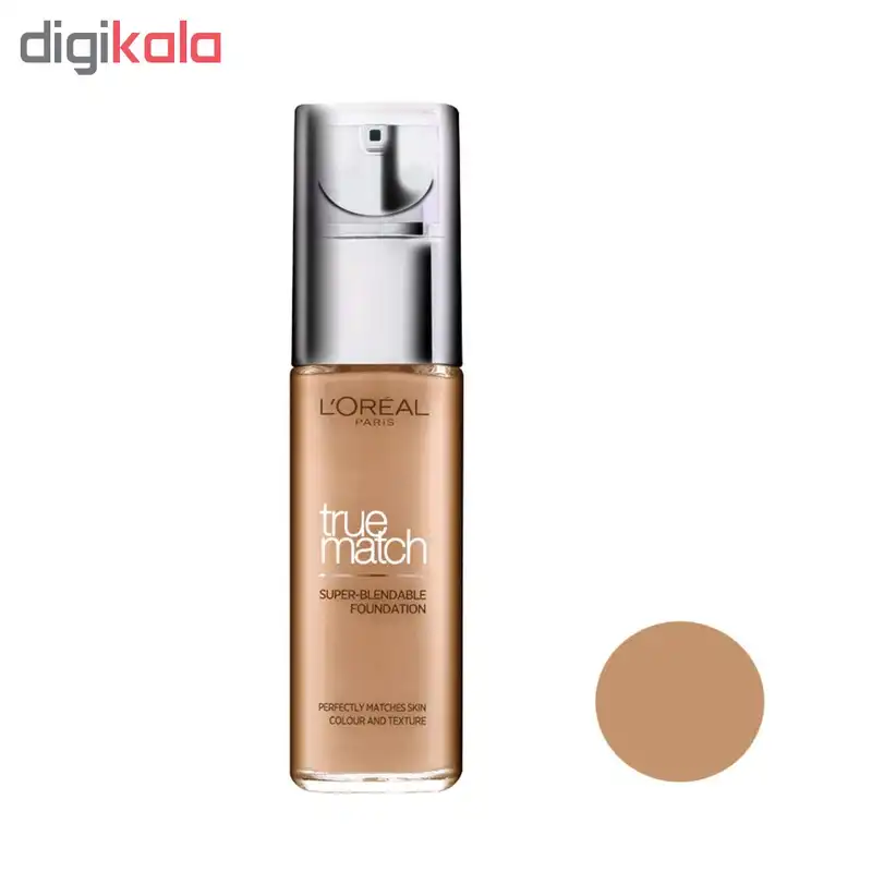 کرم پودر لورآل مدل True match شماره 6N حجم 30 میلی لیتر