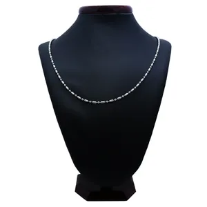 زنجیر مردانه طرح نقطه و خط کد rg0103