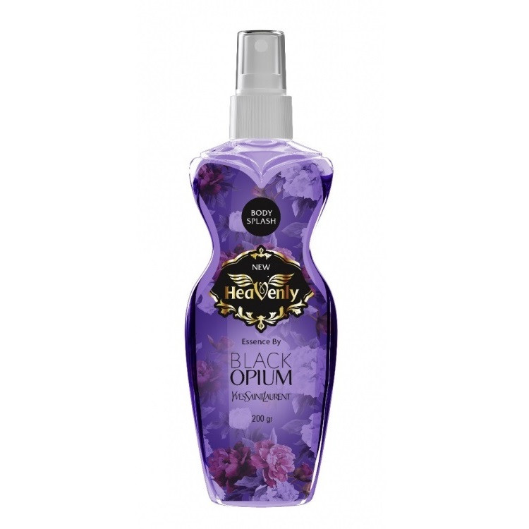 بادی اسپلش زنانه هونلی مدل Black opium وزن 200 گرم