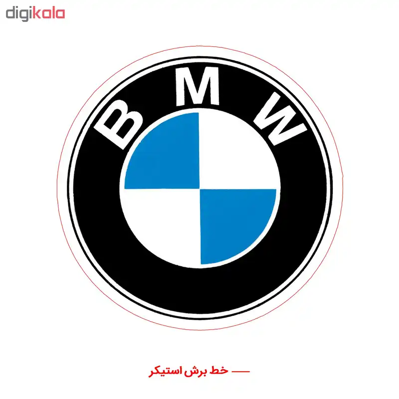 استیکر ونسونی طرح BMW Logo