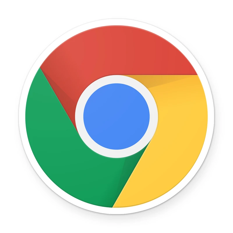 استیکر ونسونی طرح Chrome Logo