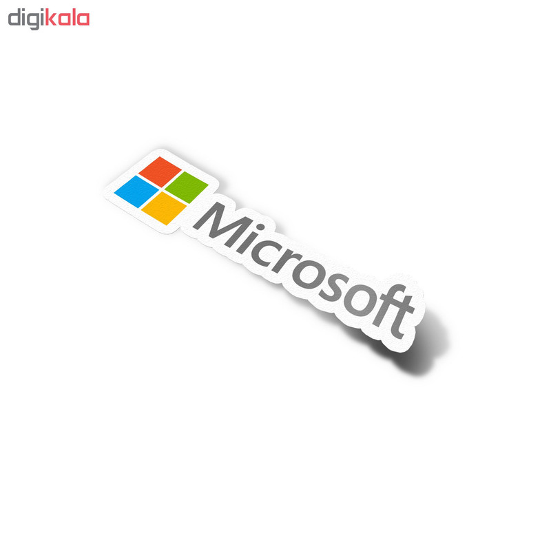 استیکر ونسونی طرح MicroSoft Text Logo