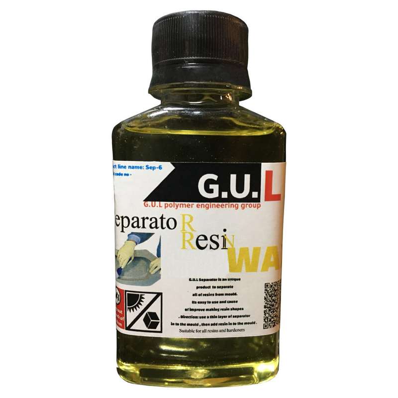 مایع جدا کننده رزین از قالب جی یو ال مدل part w7 حجم ۱۲۰ میلی لیتر