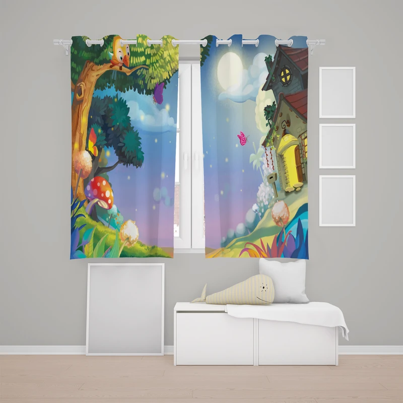 پرده نیروانا مدل plk641 سایز 190 × 140 سانتی متر